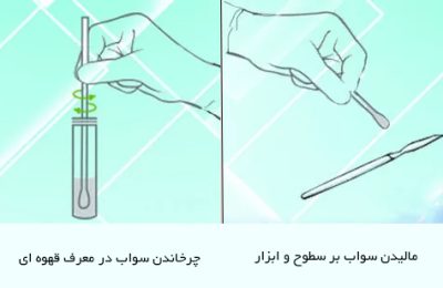 تشخیص پروتئین روی ابزار