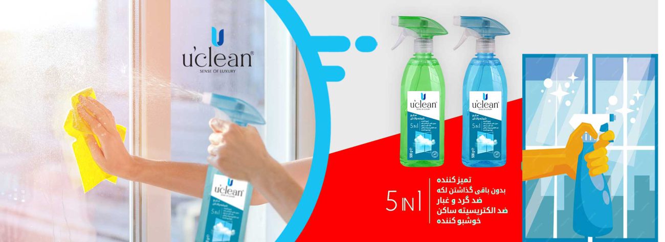 شیشه پاک کن همه کاره یوکلین 