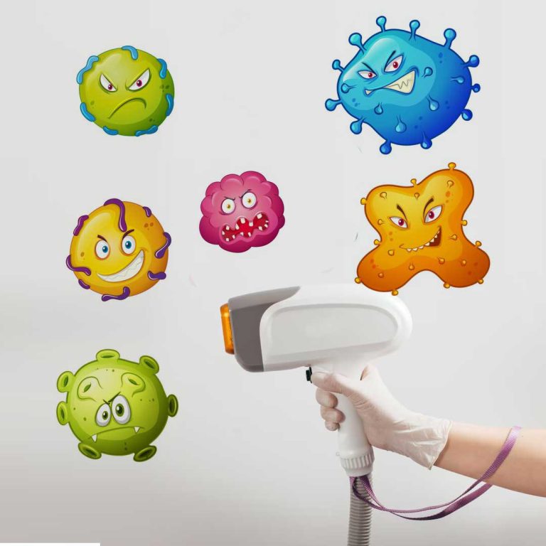 سری دستگاه لیزر